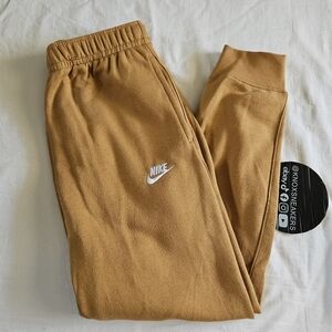 Nike Sportswear Fleece Essential Jogger Pants Flax White BV2671 224 Men's Size M